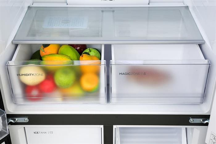 Tủ lạnh Aqua Inverter 522 lít Multi Door AQR-MA600XA(WGL)U1